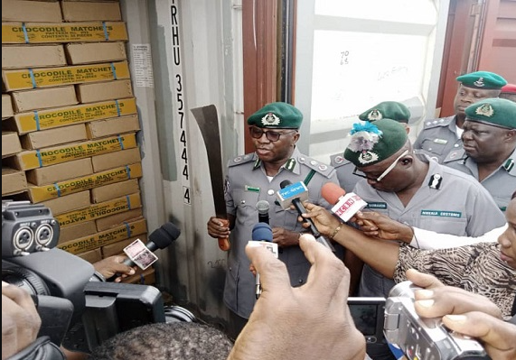 Tin Can Customs generates N135.4 billion in 2022 Q1, seizes 8 containers of machetes 