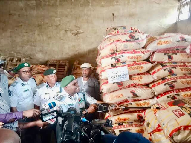 Customs seizes over 1,000 bags of ‘poisonous’ rice in Ogun
