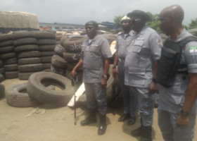 Customs uncovers massive used tyre stock in Ogun 