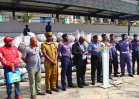 Navy hands over N500m intercepted drugs to NDLEA