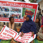 Abuja-Kaduna train attack: Victims’ families blockade transport ministry