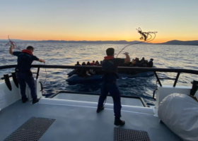 Turkey accuses Greece of pushing migrant boat into Turkish waters