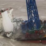 Chinese vessel broken into two by Typhoon Chaba, 12 bodies recovered