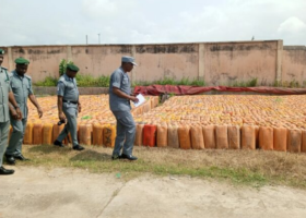 Customs impounds 119,940 litres of petrol in Badagry creeks