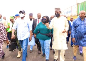 PHOTOS: Transport Minister tours Lagos ports, gives NPA 45 days to renew expired concession agreements  