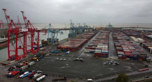 UK port workers plan two-week strike from Sept. 19