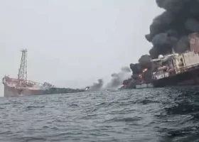 Nigerian Navy destroys vessel involved in crude oil theft