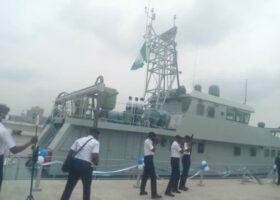 China donates 46meters patrol boats to Nigerian Navy