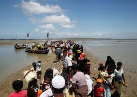 Sri Lankan navy rescues over 100 Rohingya refugees adrift in rough seas