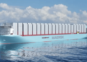 Maersk launches construction 16,200 TEU methanol-fuelled boxship