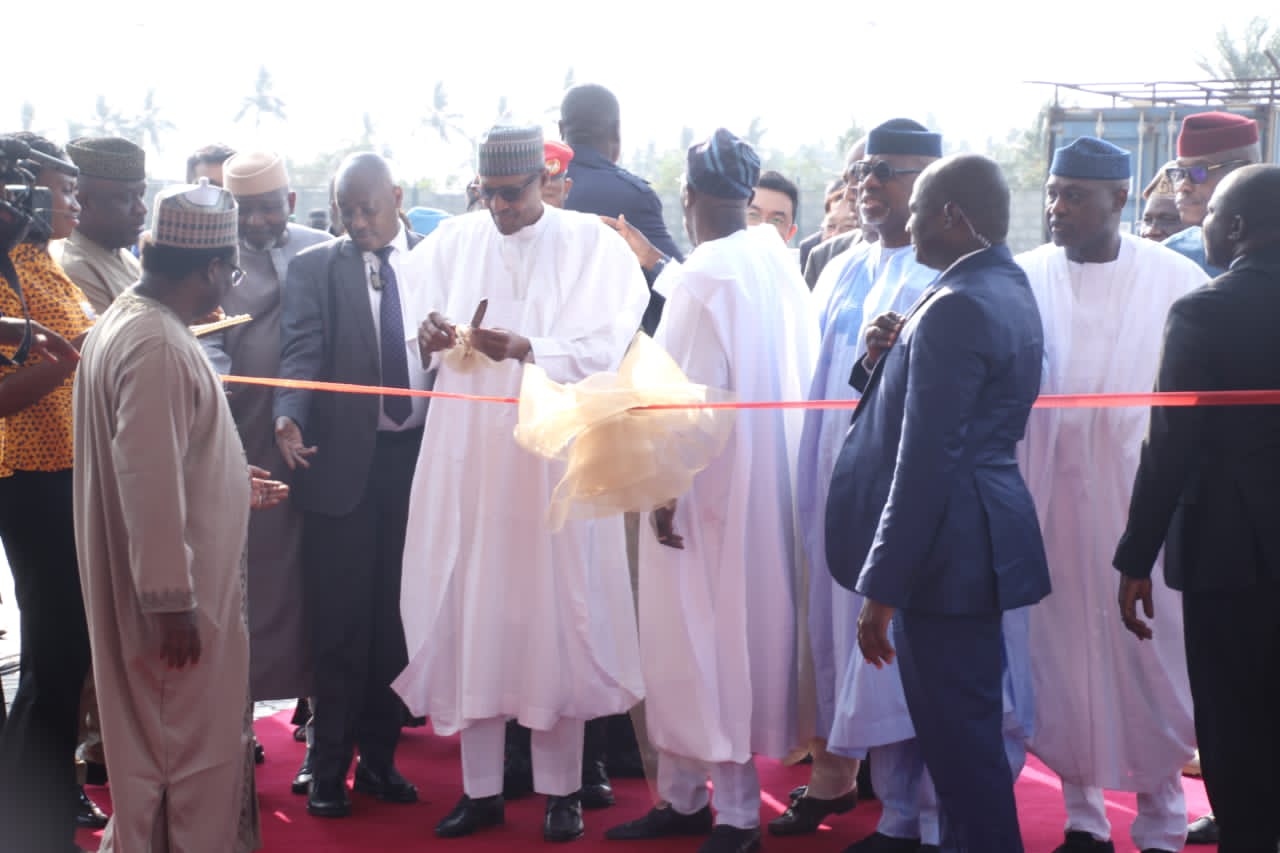 Buhari formally commissions Lekki deep seaport