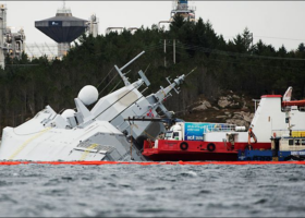 Norwegian naval officer faces trial over collision with oil tanker 