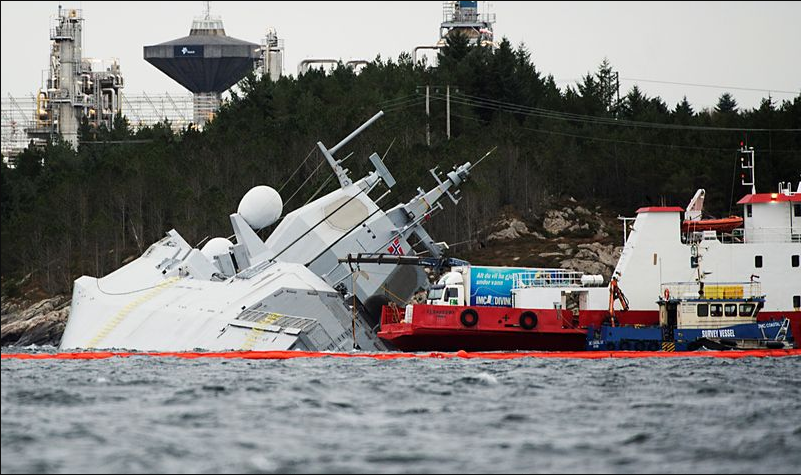 Norwegian naval officer faces trial over collision with oil tanker 