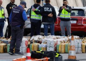 Spain seizes $114m cocaine from livestock ship