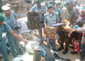 Customs intercepts military, police hardware, drugs at Lagos airport