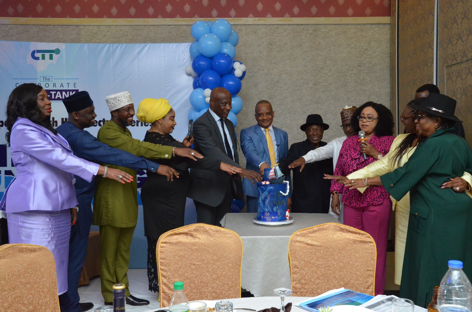 Maritime stakeholders host surprise 59th birthday party for NIMASA DG, Dr. Bashir Jamoh