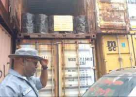 Customs intercept 450 drums of explosives in Ogun