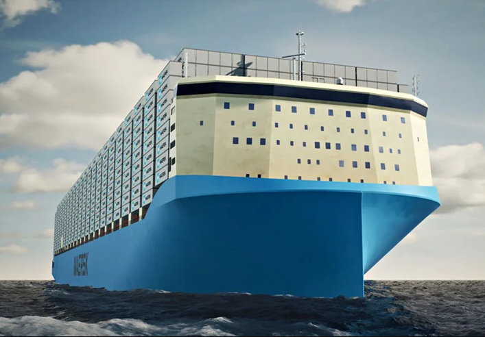 Maersk launches first carbon-neutral containership