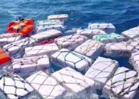 Police seize two tons of cocaine floating off Sicily
