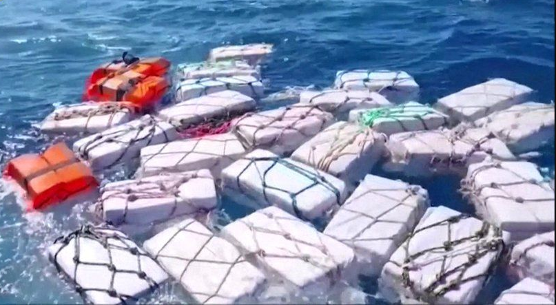 Police seize two tons of cocaine floating off Sicily
