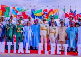 Buhari asks Tinubu to build on his legacy in Nigerian Navy