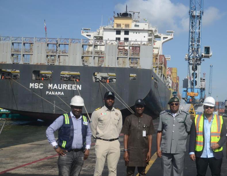 TICT receives MSC MAUREEN — the largest containership to berth in Lagos