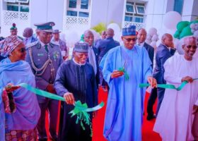 Buhari unveils N19.6bn Customs headquarters in Abuja