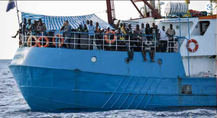 Italy impounds German rescue ship over breach of migration law