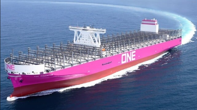 ONE takes delivery of 24,000 TEU containership