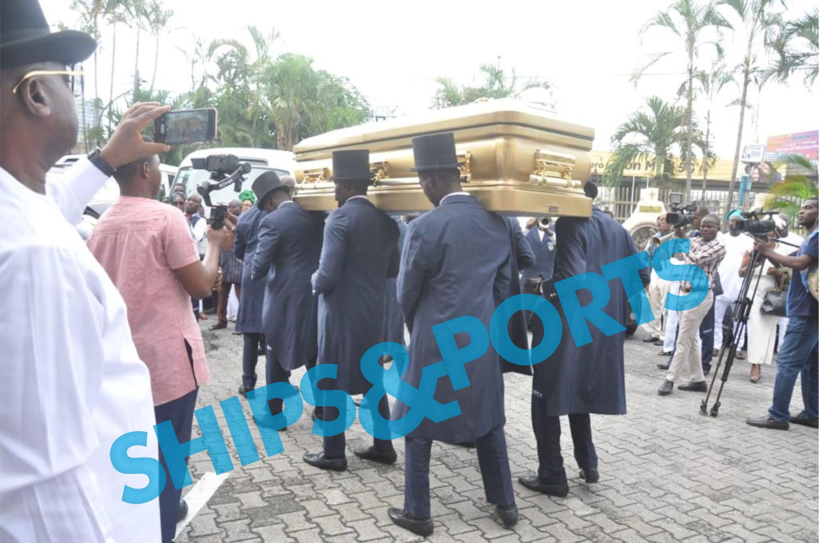 Funeral mass for ex-NITOA Chairman, Margaret Onyema-Orakwusi