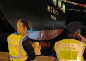 Spanish coastguard rescues two Nigerian stowaways from ship's rudder