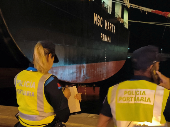 Spanish coastguard rescues two Nigerian stowaways from ship's rudder