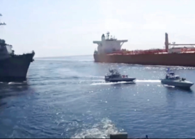 US Navy stops Iran from seizing tankers in Gulf