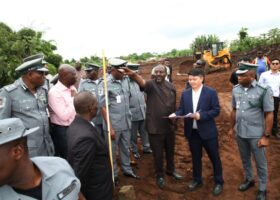 Adeniyi inspects proposed Customs Training College in Ogun