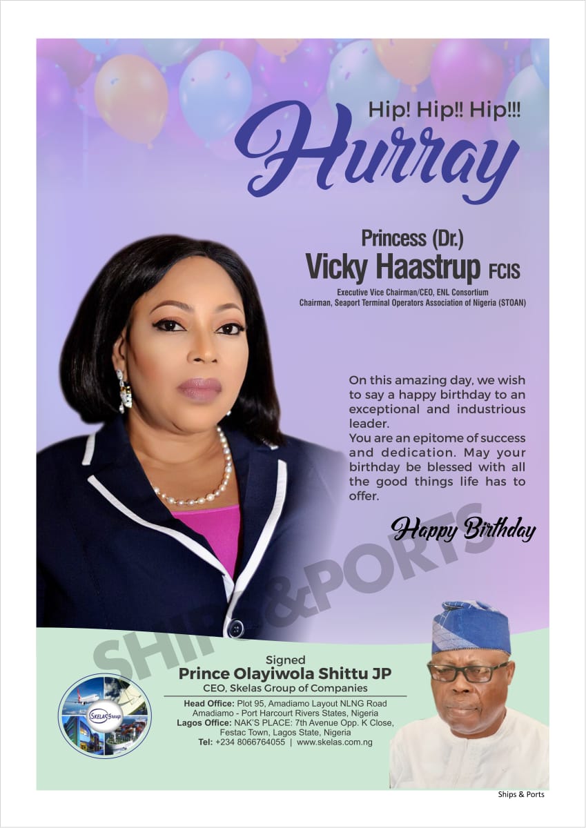 ENL Managers, Shittu, Adeyanju, Ubogu, others celebrate Princess Haastrup  on her birthday - Ships & Ports