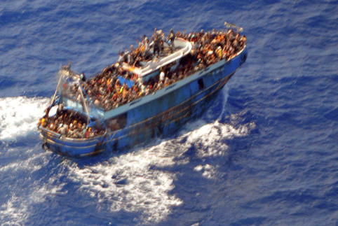 Five migrants killed in boat capsize off Greece