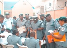 Customs administers nationwide promotion exams