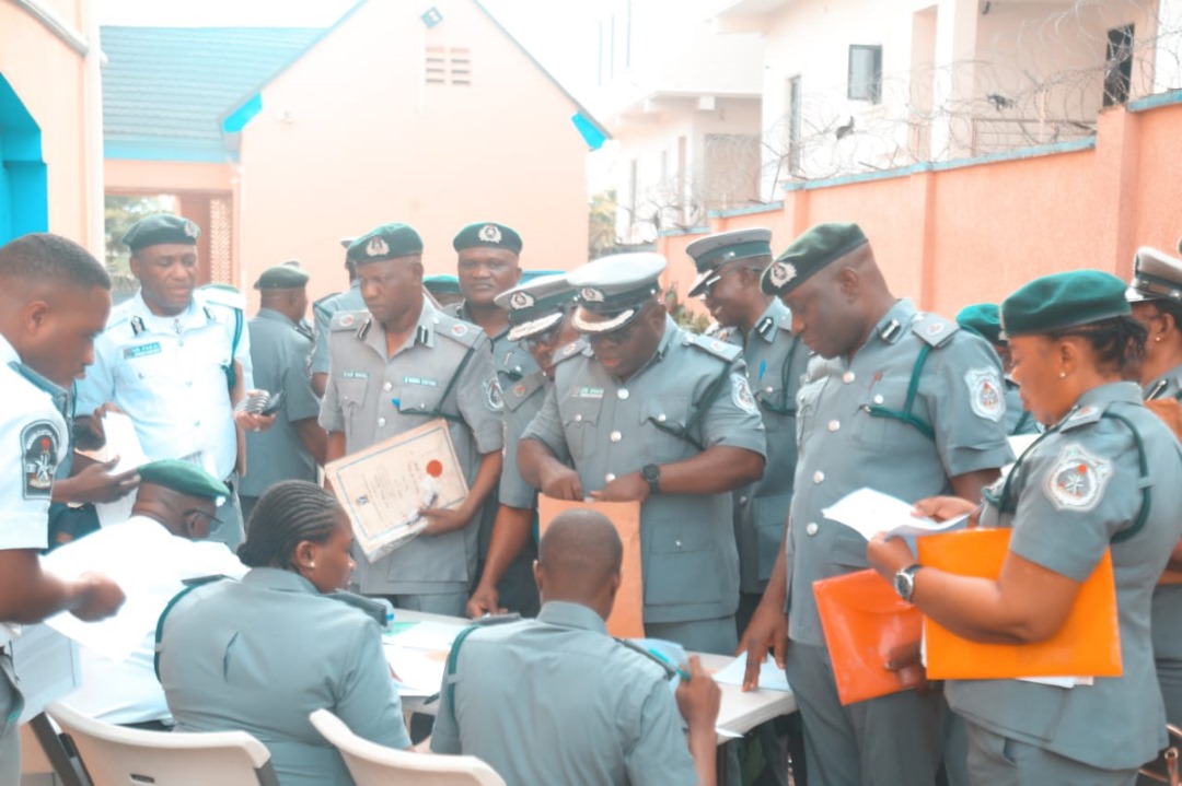 Customs administers nationwide promotion exams