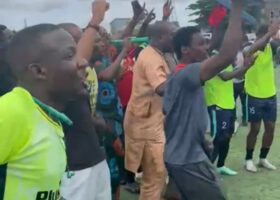 NPA supporters celebrating