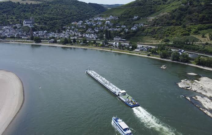 Germany’s River Rhine still closed to shipping due to high water 