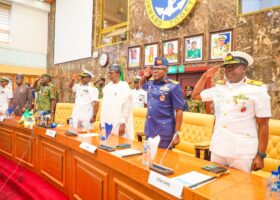 Navy decorates newly promoted Commodores, others