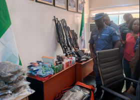 Customs seize arms, hard drugs at Tin Can port