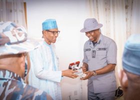 Customs CG visits Buhari in Daura