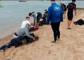Police arrest three over death of migrants thrown from overboard