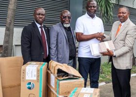 SIFAX donates office equipment to LASTMA 