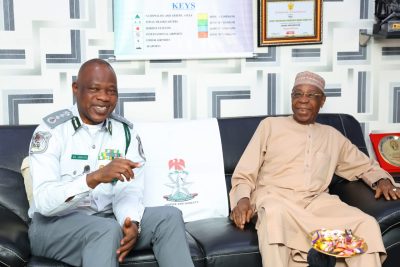 Ex-CG Ahmed Mustapha visits Customs headquarters