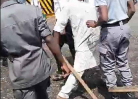 VIDEO: Customs dissociates self from officers beating VIO