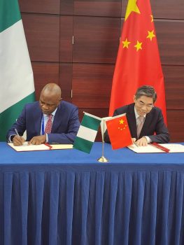 Nigeria, China Customs sign MOU to enhance bilateral trade 