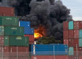 Container fire breaks out at Port of Antwerp-Bruges