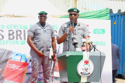 Customs intercepts 844 arms, 112,500 ammunition, drugs, others